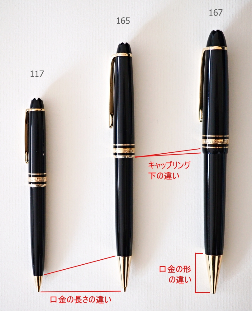 モンブラン マイスターシュテュック 117 ペンシル ブラック 0.7mm