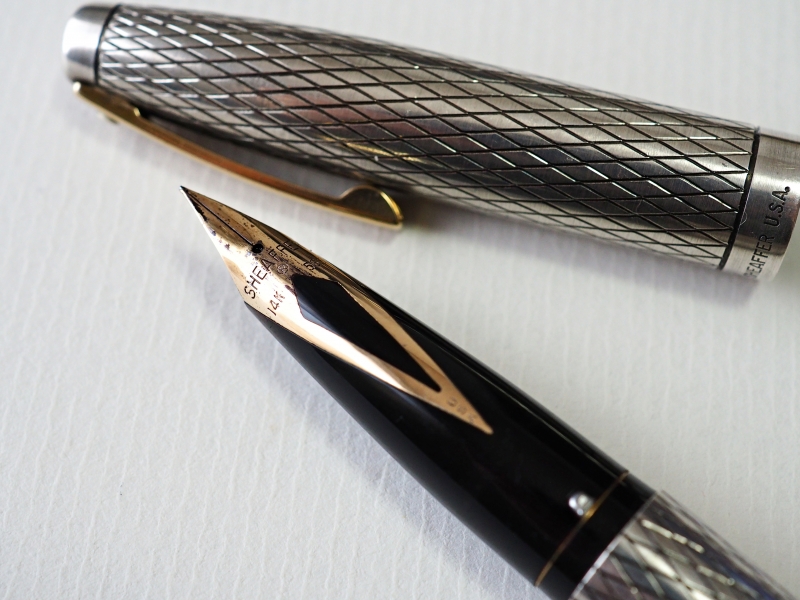 SHEAFFER 万年筆 インペリアル スターリングシルバー-