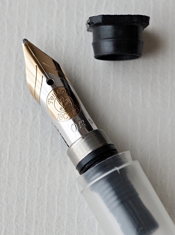 ペリカン 万年筆 M800用 18金無垢 Fニブ ペン先ユニット 交換用ペン先 売り出し早割