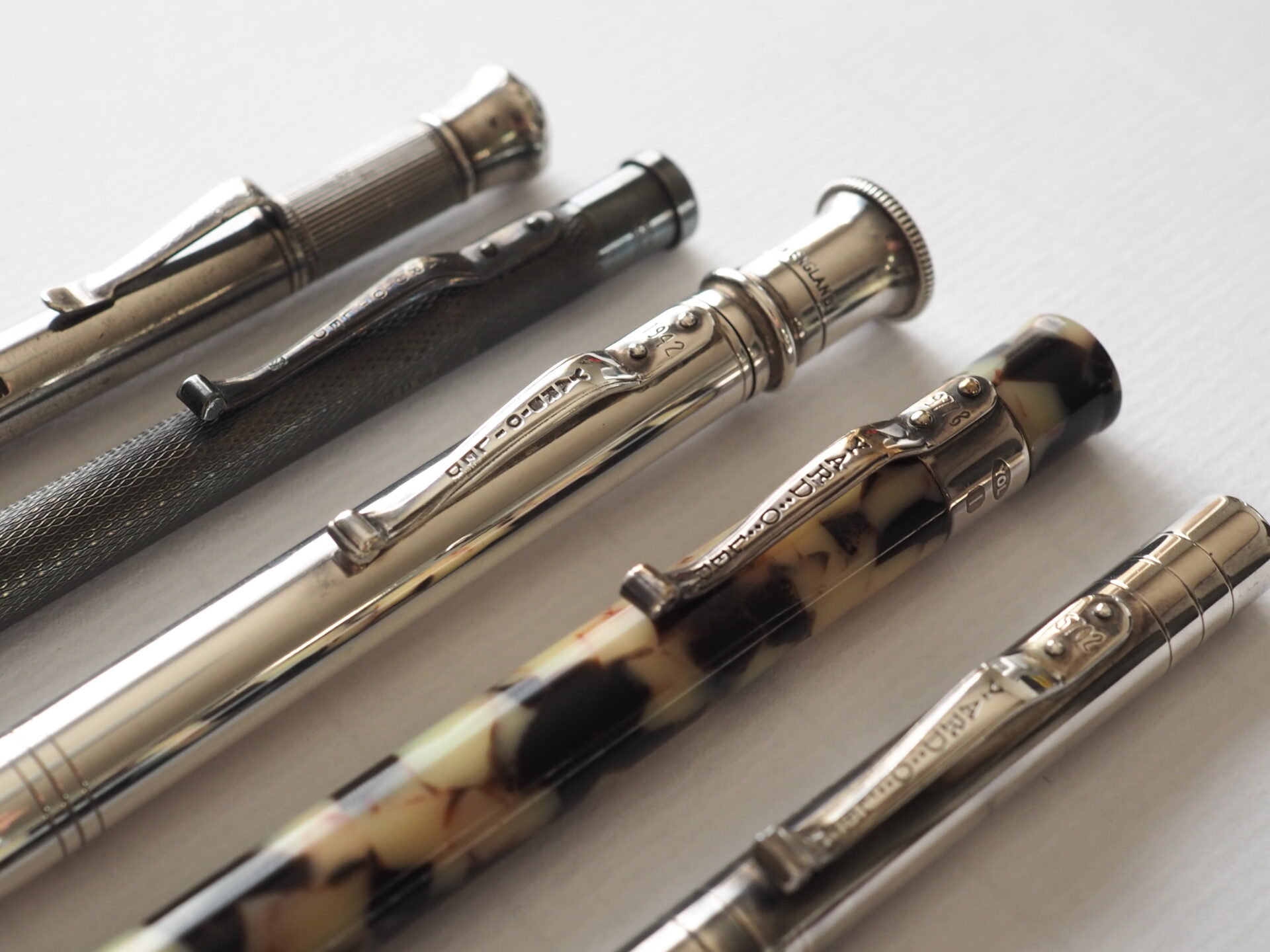 ヤード・オ・レッドの銀軸ボールペン「エドワーディアン」に関する