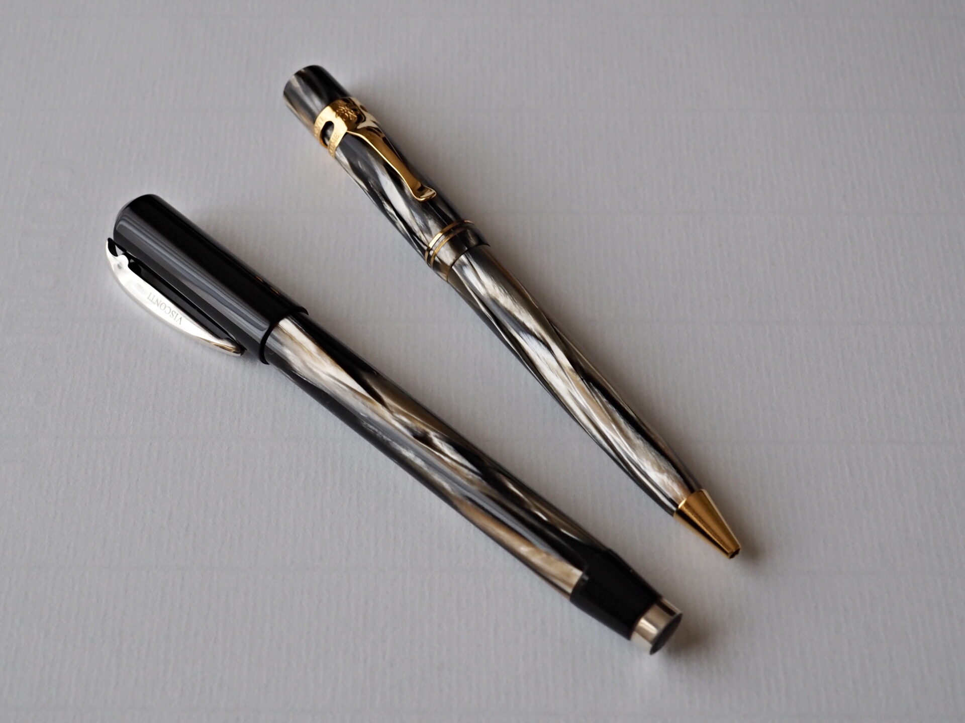 美しきビスコンティ初期のセルロイド軸【リナシメントセルロイドとラグ